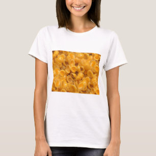 Camiseta conchas e queijo