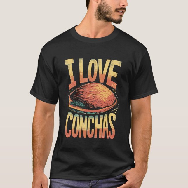 Camiseta Conchas Mexicanas Pan De Dulce Pastry Chef 2 (Frente)