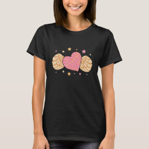 Camiseta Conchas Pan Dulce Latina Mujer Concha Mexicano Pas