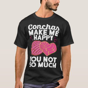 Camiseta Conchas Pan Dulce Latina Mujer Concha Mexicano Pas