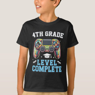 Camiseta Concluiu a 4ª Série Último Dia de Aula Jogador