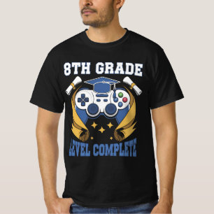 Camiseta Conclusão do 8º Ano Completa Jogo de Video Gamer G