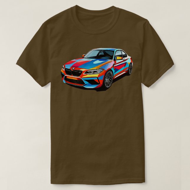 Camiseta Concorrência Bmw M2 (Frente do Design)