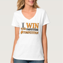 Camiseta "CONCORRÊNCIAS DIFÍCEIS" Design. Comprar Agora