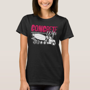 Camiseta Concreto de Construção de Mason de Construção de E