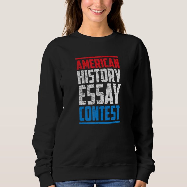 Camiseta Concurso de Essay de História Americana (Frente)
