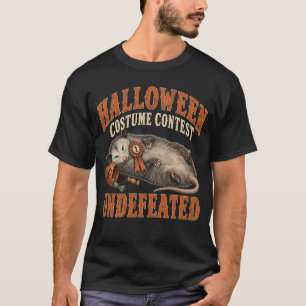 Camiseta Concurso de Fantasias de Halloween Possum Invicto