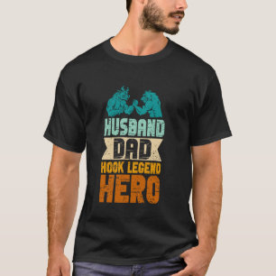 Camiseta concurso de torção de pulso gancho lenda luta de b