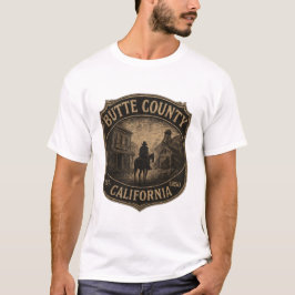 Camiseta Condado de Butte Califórnia – Oeste da Corrida do 