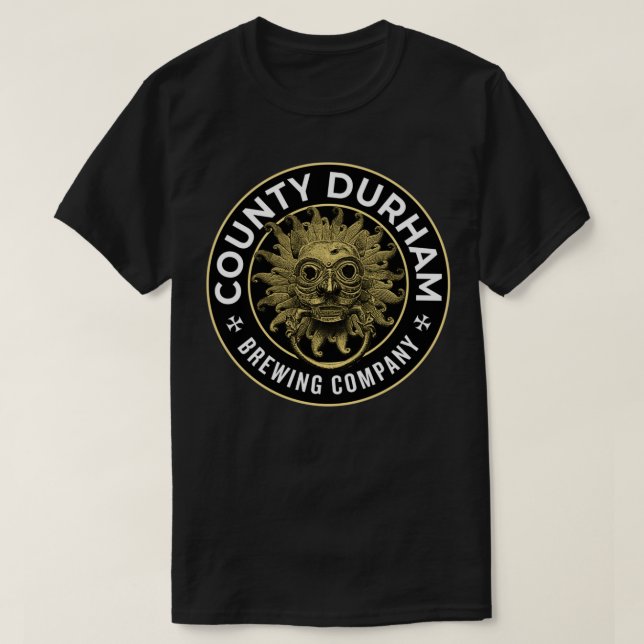 Camiseta condado de durham T (Frente do Design)