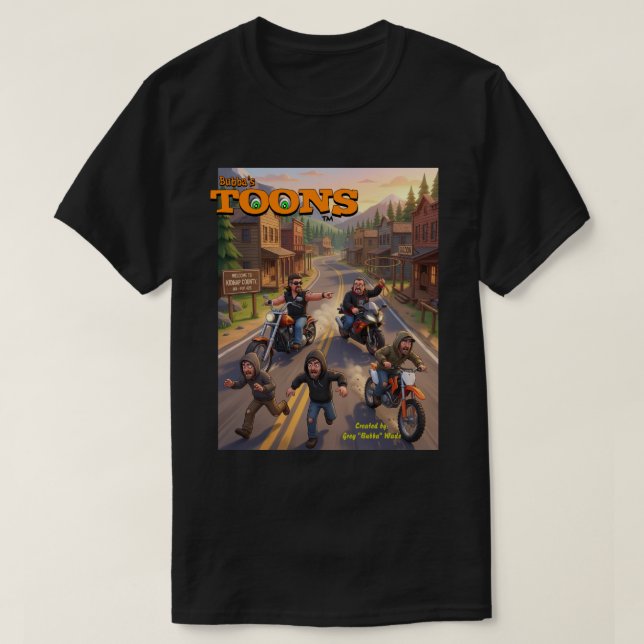 CAMISETA CONDADO DE KIDNAP, WASHINGTON (Frente do Design)