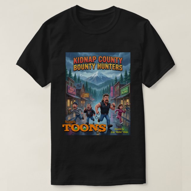 CAMISETA CONDADO DE KIDNAP, WASHINGTON (Frente do Design)