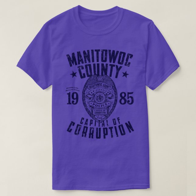 Camiseta Condado de Manitowoc (Frente do Design)