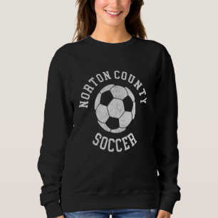 Camiseta Condado de Norton Futebol Retro Envelhecido 90's V