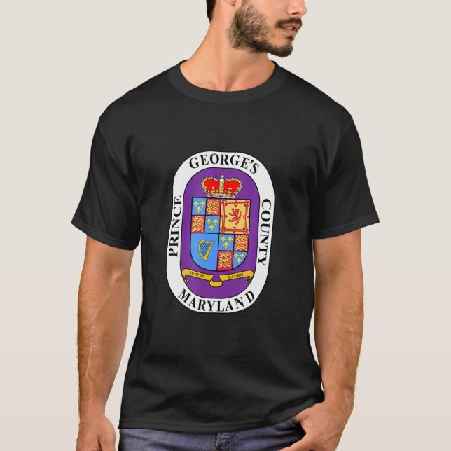Camiseta Condado de Pg Maryland Md Prince George (Frente)