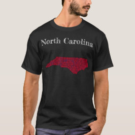 Camiseta Condados da Carolina do Norte e Interestados