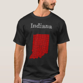Camiseta Condados de Indiana & InterStates