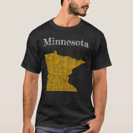 Camiseta Condados de Minnesota e Interestadias