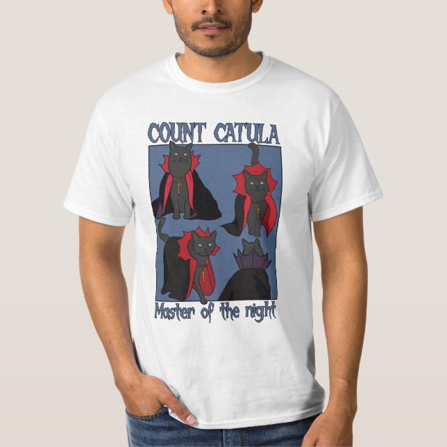 Camiseta Conde Catula Mestre da Noite (Frente)