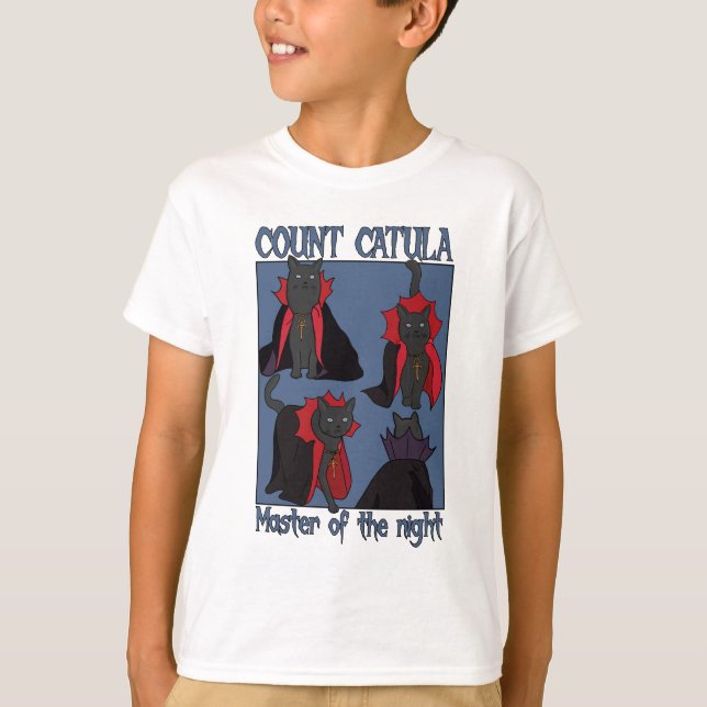 Camiseta Conde Catula Mestre da Noite (Frente)