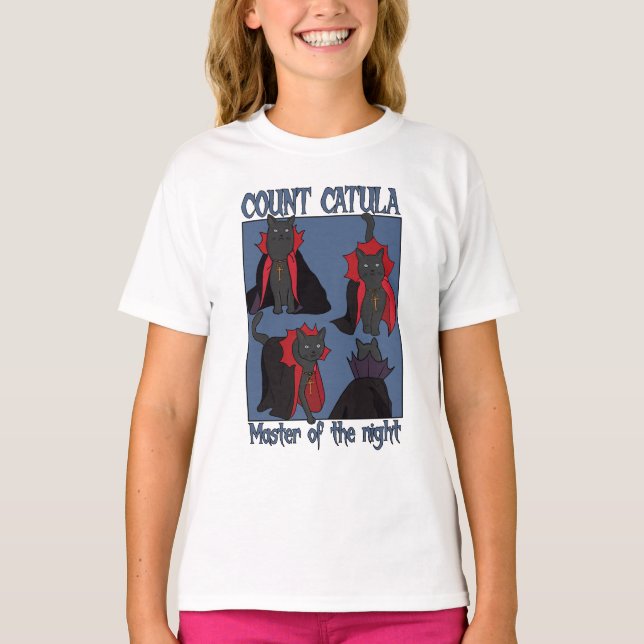 Camiseta Conde Catula Mestre da Noite (Frente)