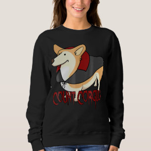 Camiseta Conde Corgula Halloween Corgi Dog Vampire Dracula