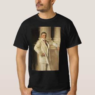 Camiseta Conde de Dalhousie por Sargent, arte do retrato do