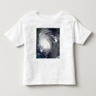 Camiseta Conde do furacão que pasta a costa de North