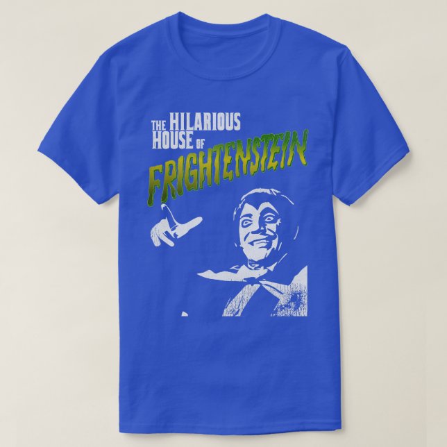 Camiseta Conde Frightenstein (Frente do Design)
