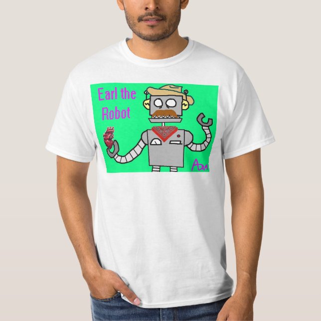Camiseta Conde o robô (Frente)
