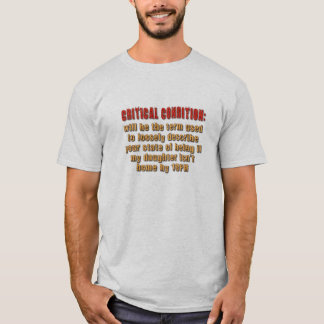 Camiseta Condição Crítica