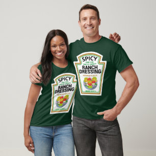 Camiseta Condição do Grupo de Vestimento de Salada Verde Ra