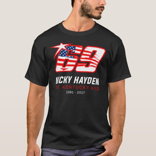 Camiseta Condolence For Nicky Hayden Essential  (Frente)