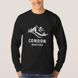 Camiseta Condon Montana Mountain Souvenir Memabilia Wint