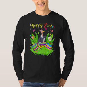 Camiseta Condor Bird Floral Easter Ovo Engraçado Páscoa Con