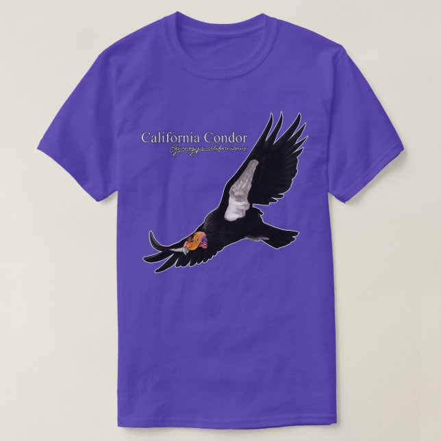 Camiseta Condor da Califórnia (Frente do Design)