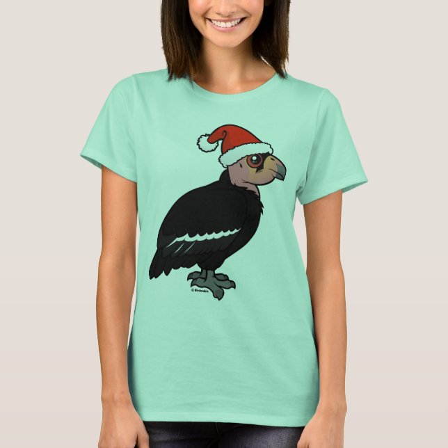 Camiseta Condor da Califórnia de Natal (Frente)