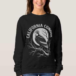 Camiseta condor da Califórnia forma homens e mulheres 