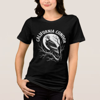 Camiseta Condor da Califórnia para homens e mulheres 