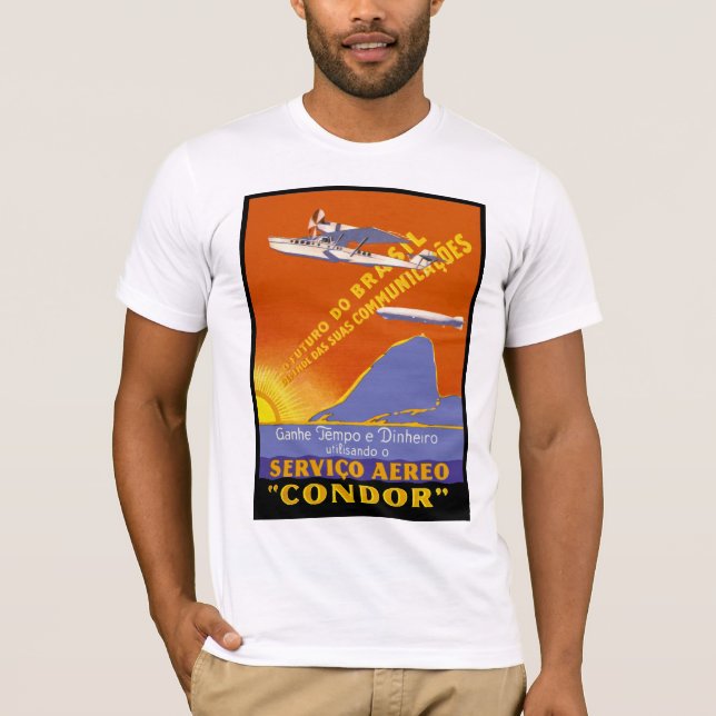 Camiseta Condor ~ Serviço Aéreo Brasileiro (Frente)