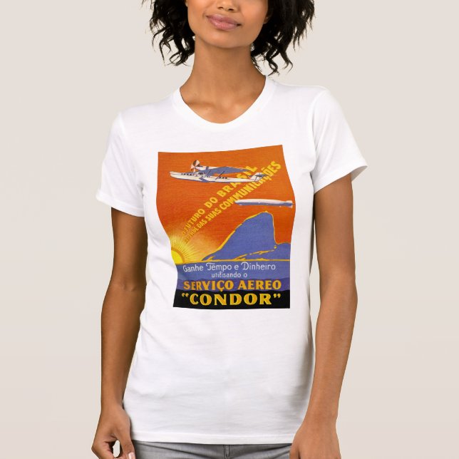 Camiseta Condor ~ Serviço Aéreo Brasileiro (Frente)