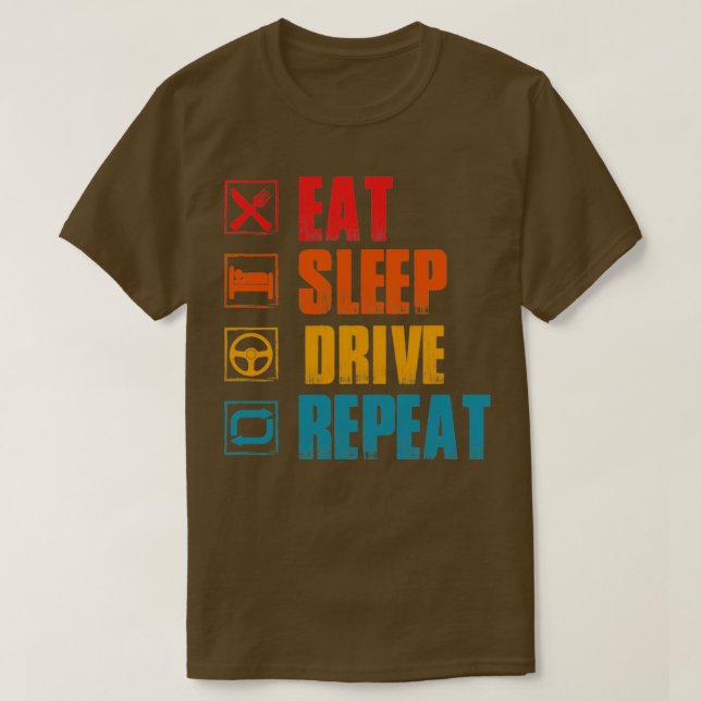 Camiseta condução (Frente do Design)