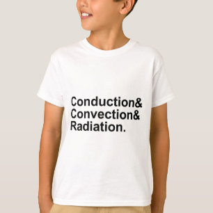 Camiseta Condução Convecção Radiação   Transferência de Cal