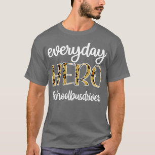 Camiseta Condução de Ônibus Escolar de Apreciação de Ônibus