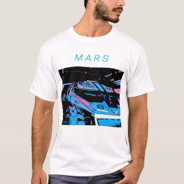 Camiseta Condução Em Marte