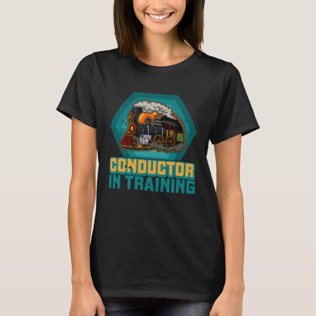 Camiseta Conductor railroad Model station Railway worker  7 (Frente)