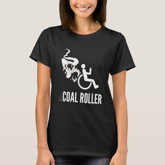 Camiseta Condutor de Cadeira de Rodas Deficiente Pessoas De (Frente)