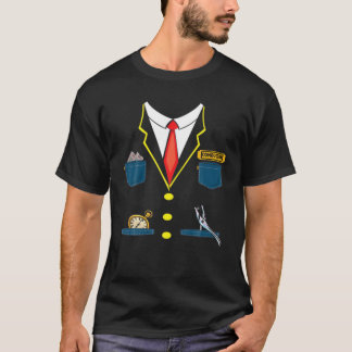 Camiseta Condutor de Comboios Figurino Homens Mulheres Adul