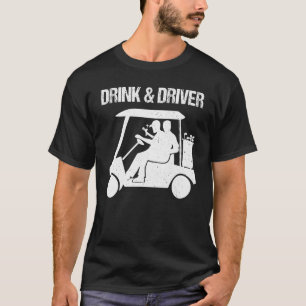 Camiseta Condutor De Deficiência Verde Da Bola De Golfe Par