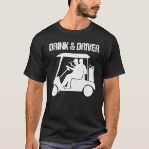 Camiseta Condutor De Deficiência Verde Da Bola De Golfe Par